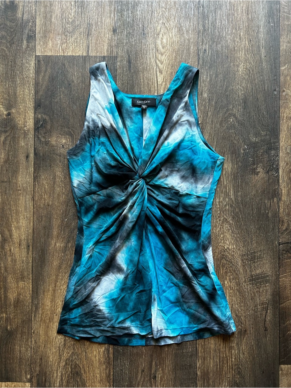 Tie Dye Twist Tank Top